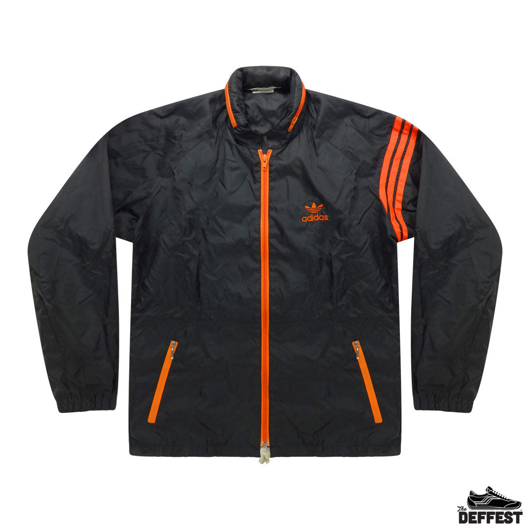 トップス  descente 80s track jacket orange Adidas Descente Rare Vintage 70s 80s Men's Trefoil Track Jacket