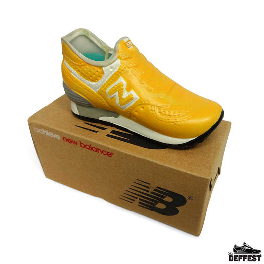 New Balance Vintage 576 Sneaker Candle Goldenrod Yellow Teal Japan Exclusive Promo 1990s 2000s Limited Edition Rare Collectible